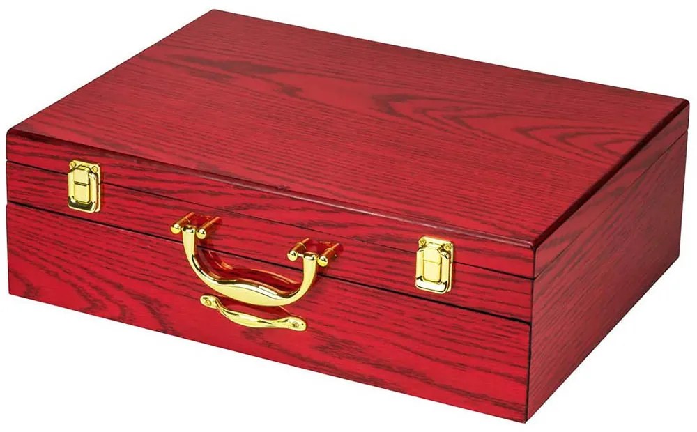 Set tacamuri 84 piese-argintiu/auriu