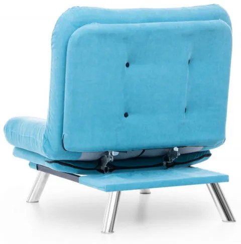 Canapea cu 1 Loc Misa Solo, Turquoise