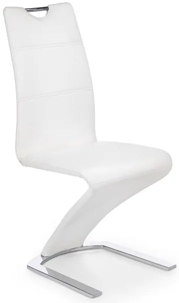 Scaun de sufragerie Amon (alb). 770659