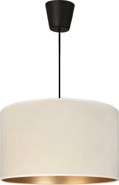 BRILAGI - Lustră suspendată VELVET pe cablu, 1xE27/60W/230V, Ø 40 cm, crem/auriu