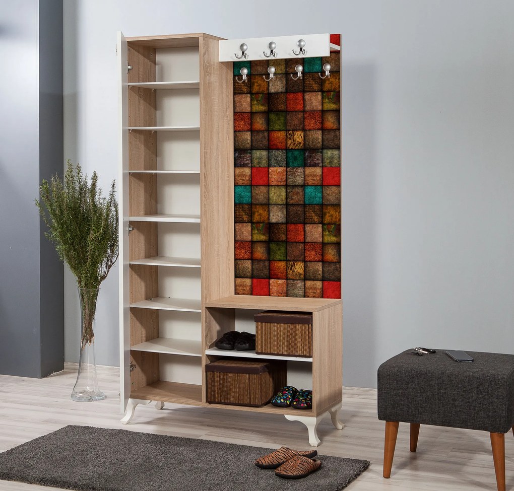 Mobilier hol Ivonne 723 (Stejar sonoma). 1088627