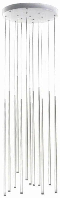 Lustra LED design modern minimalist 45cm Louise 12 white ZZ AZ3421