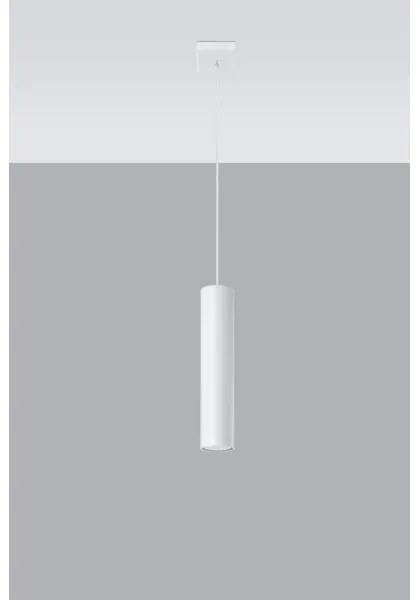 Lustră pe cablu LAGOS 1 1xGU10/40W/230V alb