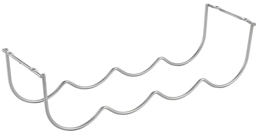 Suport pentru 4 sticle de vin pentru perete din metal My-Bottle – Metaltex