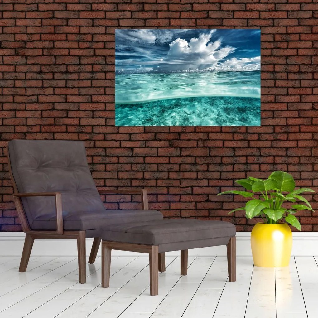 Tablou - privire sub nivelul mării (90x60 cm)