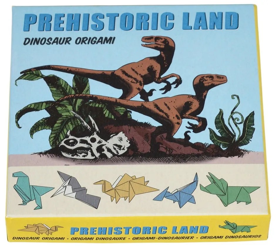 Set pentru origami Prehistoric Land - Rex London
