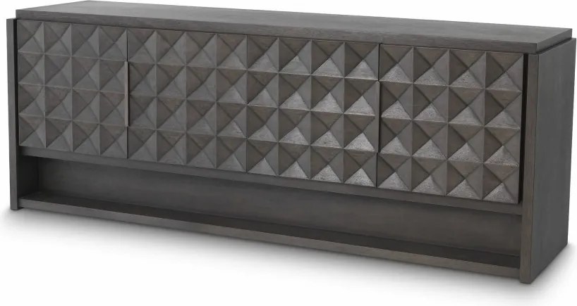 Comoda design elegant LUX Jane L, cafeniu-Mocha 113798 HZ