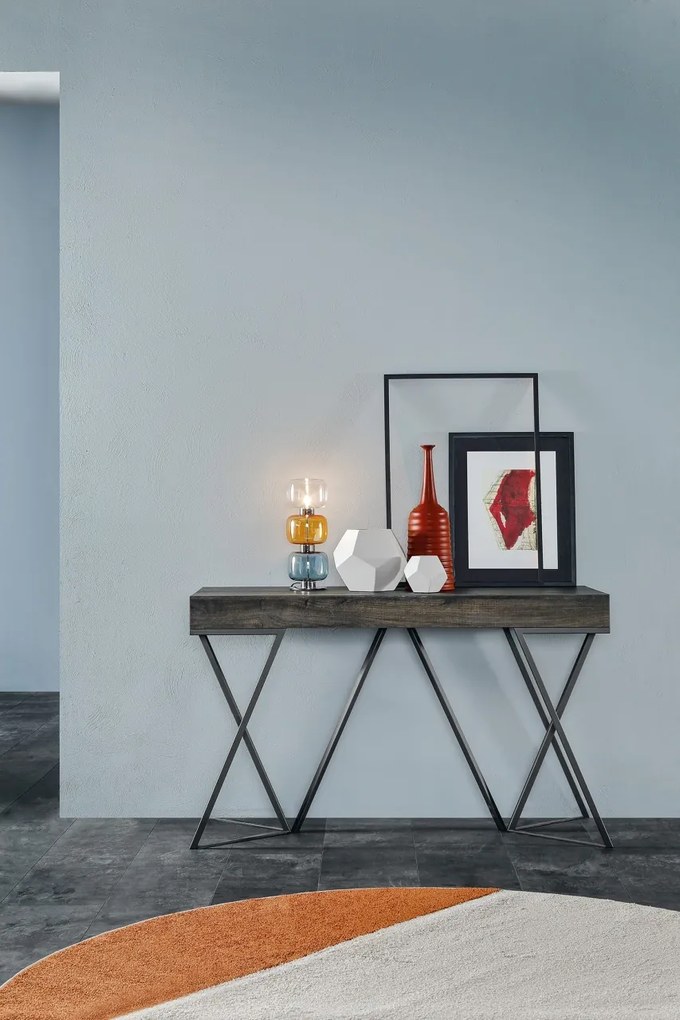 Consola extensibila design LUX Beverly 50-200x130cm