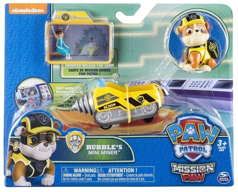 PATRULA CATELUSLOR MINIVEHICULUL LUI RUBBLE