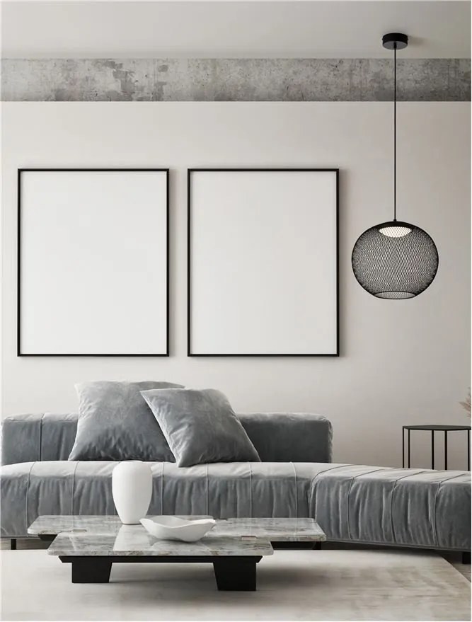 Pendul LED stil modern decorativ KINETIC D-38cm
