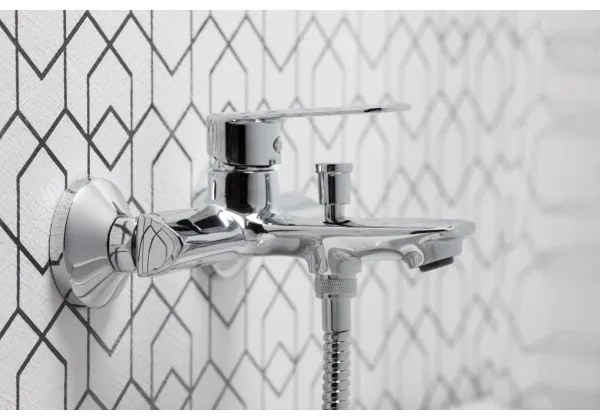 Set de cadă cu baterie KFA Armatura 4424-510-00 AGAT alamă