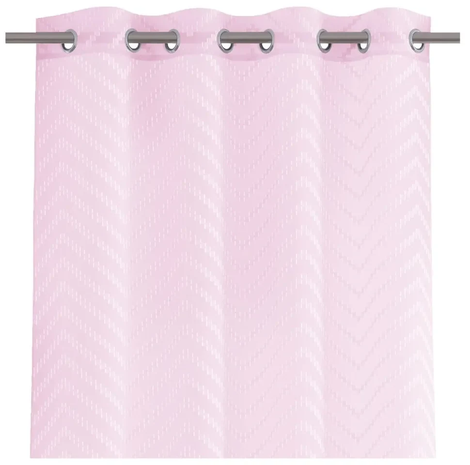 Perdea AmeliaHome Molisa Eyelets, 140 x 250 cm, roz