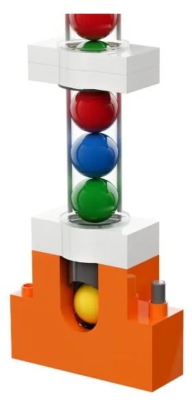 Set accesorii pistă cu bile Hubelino Elevator, 24 piese