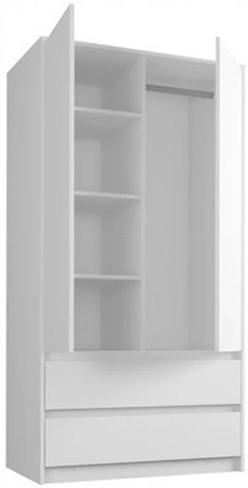Dulap pentru copii cu pisică și stele 180x55x90 cm