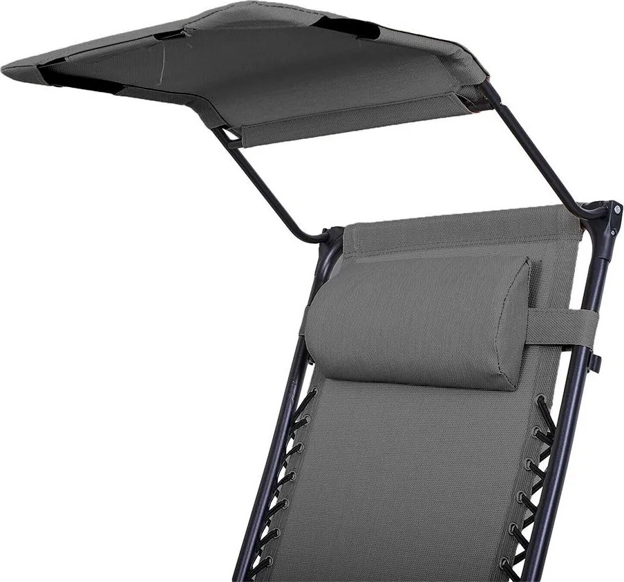 Fotoliu de relaxare Avenberg PALMAS - gri