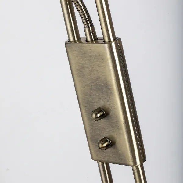 Lampă de podea dimmabilă SCARLETT Brilagi, 1xR7s/230W/230V + 1xG9/40W, bronz