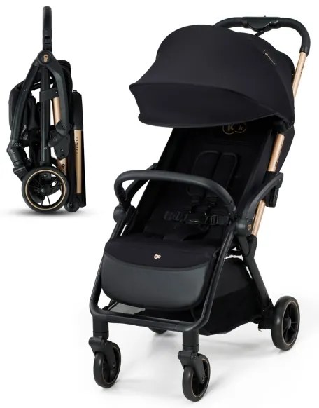 Cărucior de copii KINDERKRAFT APINO negru