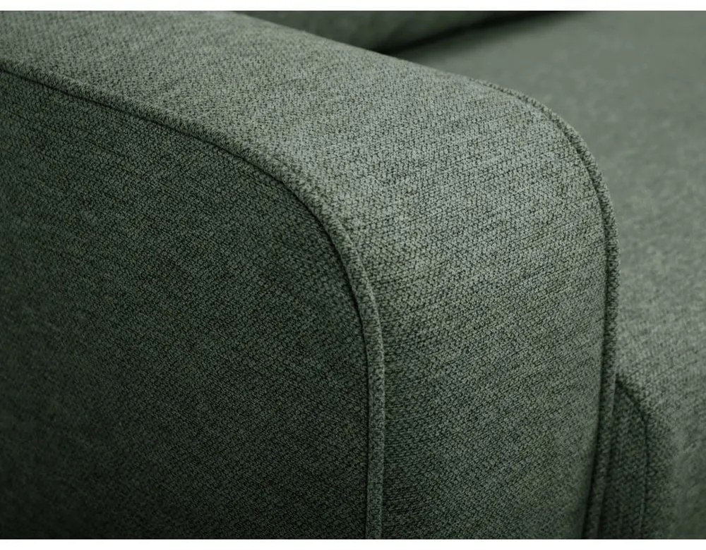 Canapea verde extensibilă 160 cm Come – Bobochic Paris