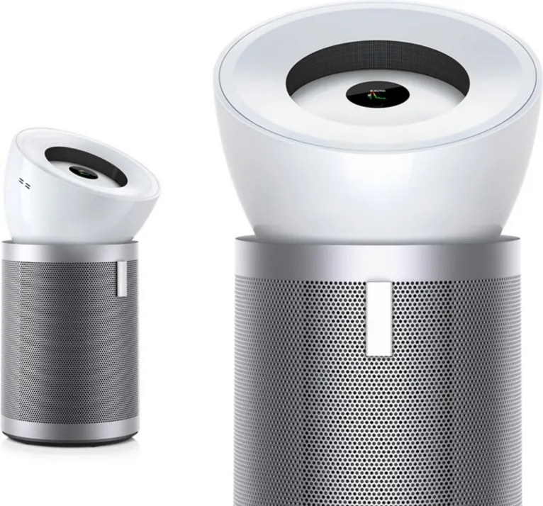 Purificator de aer Dyson Purifier Big+Quiet Formaldehyde BP02 304511-01 Alb/Argintiu, 50 W, 100 m², 90 l/s, 10 viteze, 2 moduri de flux de aer, ecran LCD, funcționare silențioasă, Alb/Argintiu