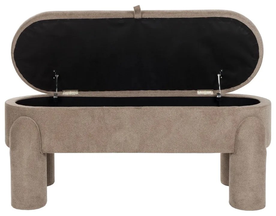 Bancă maro deschis Orly – White Label