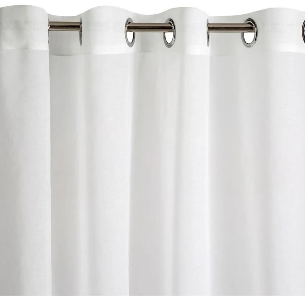 Perdele albe cu motiv animal 140 x 250 cm
