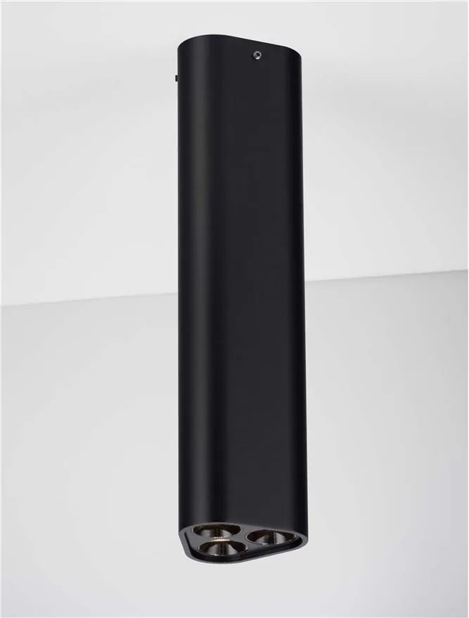 Plafoniera LED tip spot ETHO negru/20cm