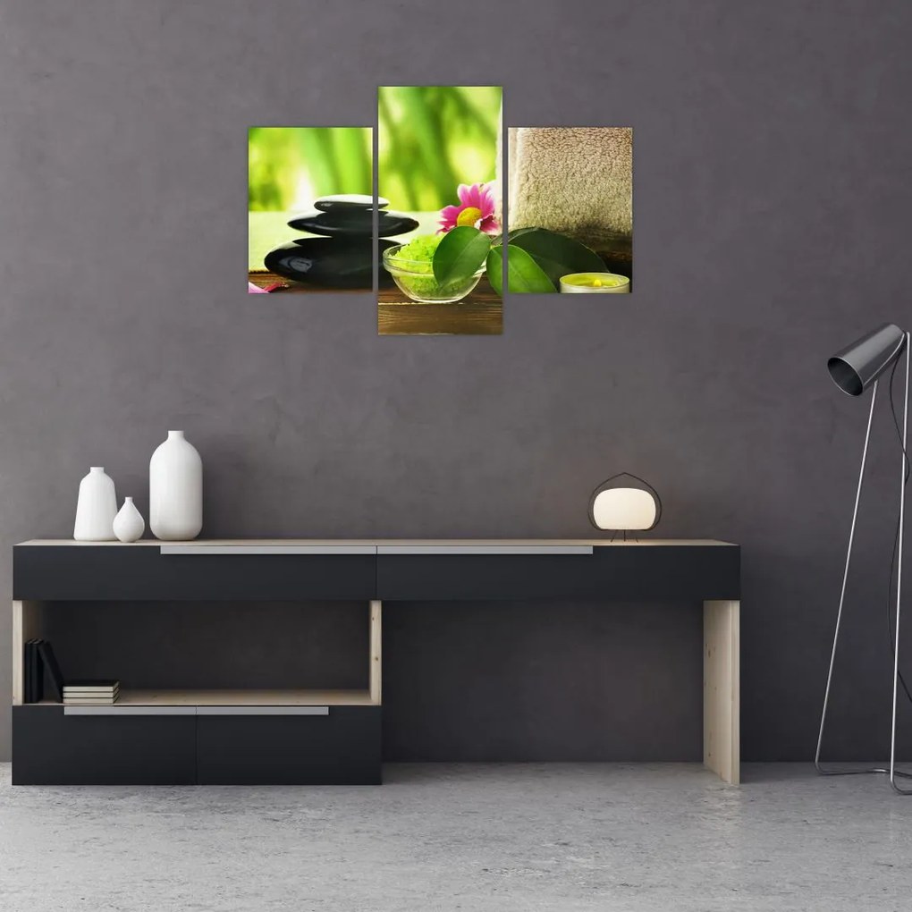 Tablou cu unelte pentru masaj (90x60 cm)