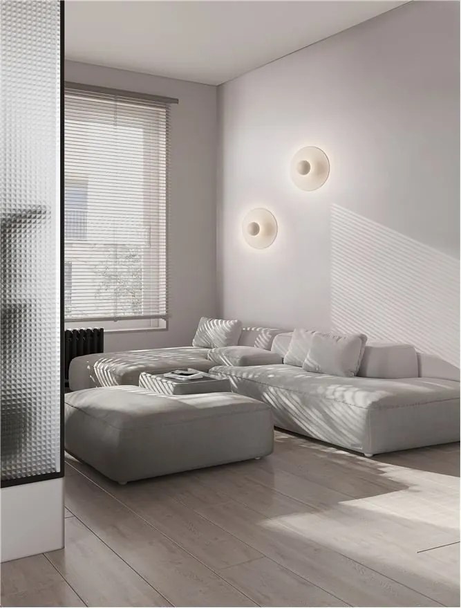 Aplica de perete LED stil minimalist EDEM bej