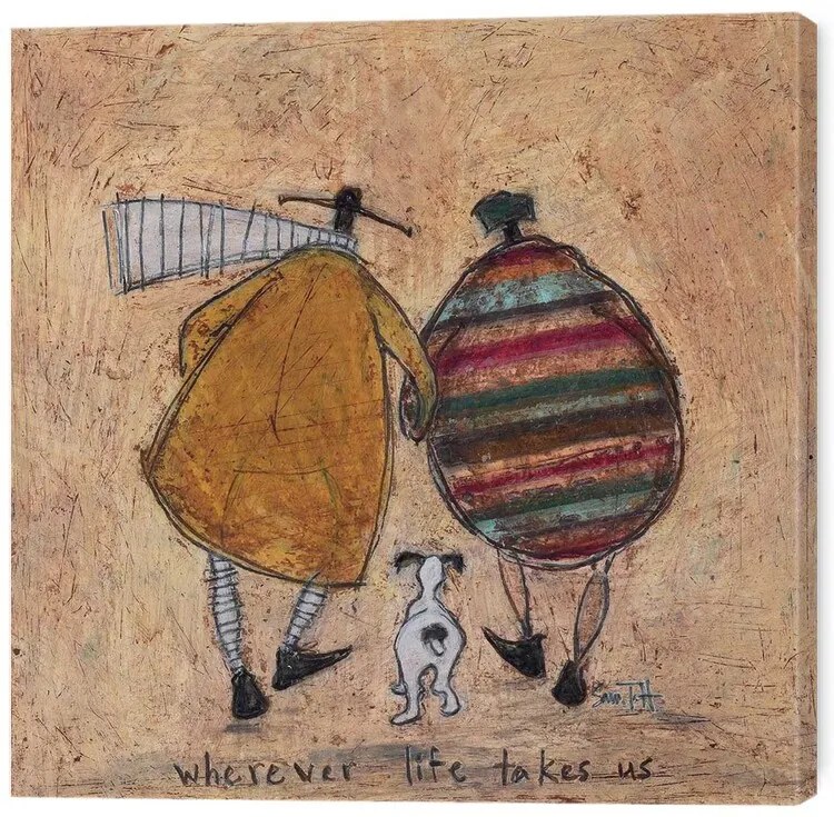 Tablou pe pânză Sam Toft - Wherever Life Takes Us