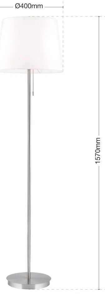 Lampadar/Lampa de podea design elegant LUDWIG satin