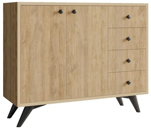 Dulap WAGA 82x100 cm maro