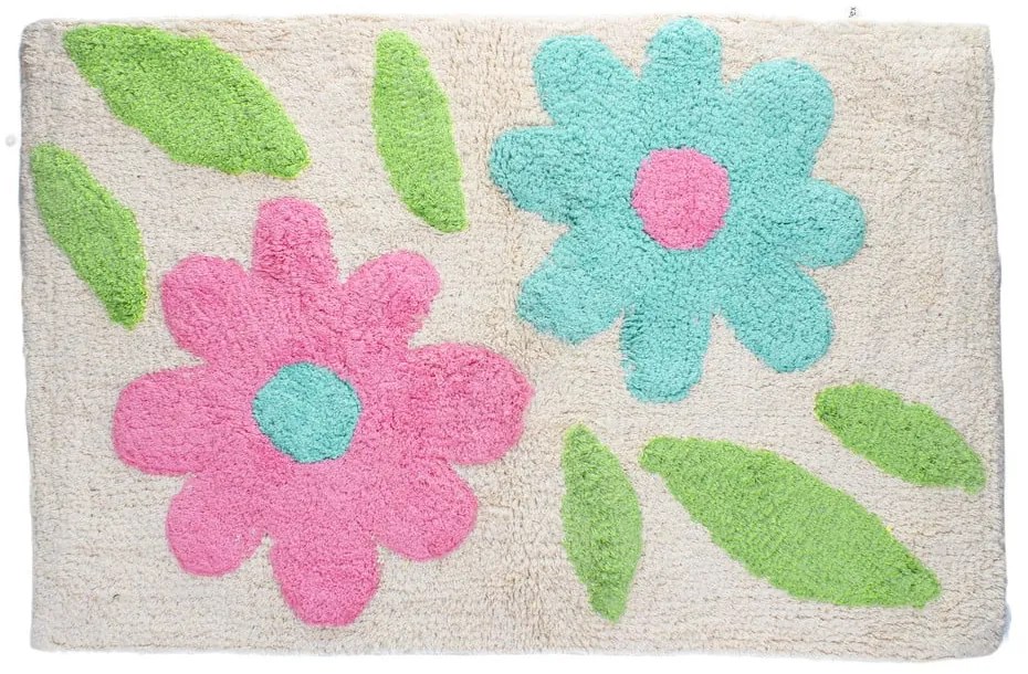 Covoraș de baie 50x80 cm Flowers – Rex London