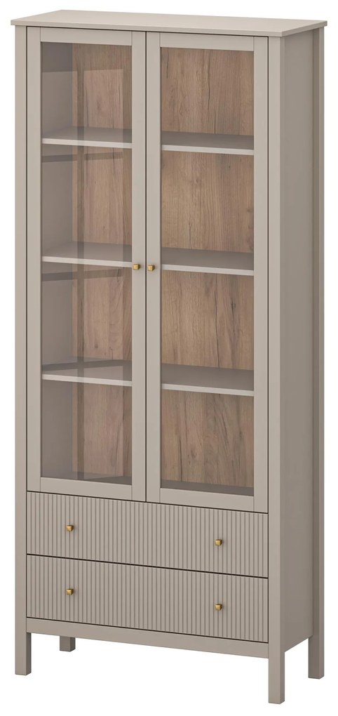 Vitrină Karankas 3 (taupe) . 1116957