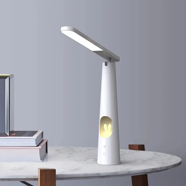 Lampă LED tactilă dimabilă de masă BUNNY LED/7W/230V 2700/4000/6500K alb