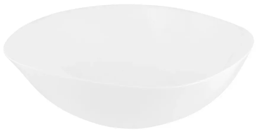 Bol din sticlă opal Altom White harmony 26,5 cm