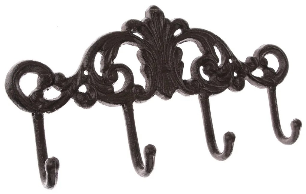 Suport din fontă Bodeguita negru, 15 x 31 cm
