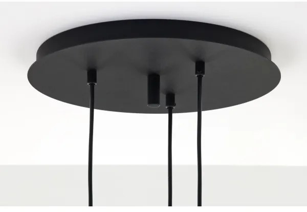 Lustră pe cablu Jupiter 2016 ALAS 3xGU10/10W/230V auriu/negru