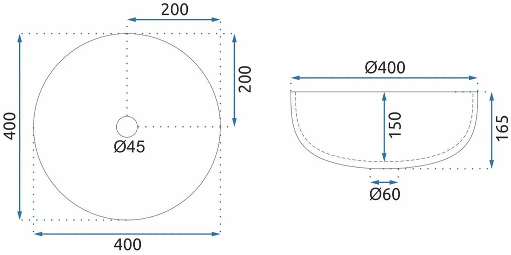 Lavoar pe blat Rea Sue Transparent