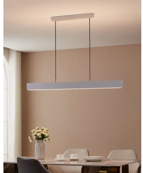 Lustră LED RGBW dimabilă pe cablu Eglo 31436 ANDREAS-Z LED/38W/230V alb