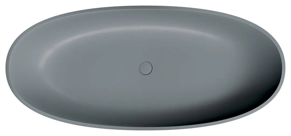 Omnires Shell M+ cada freestanding 175x78 cm ovala SHELL175WWAG