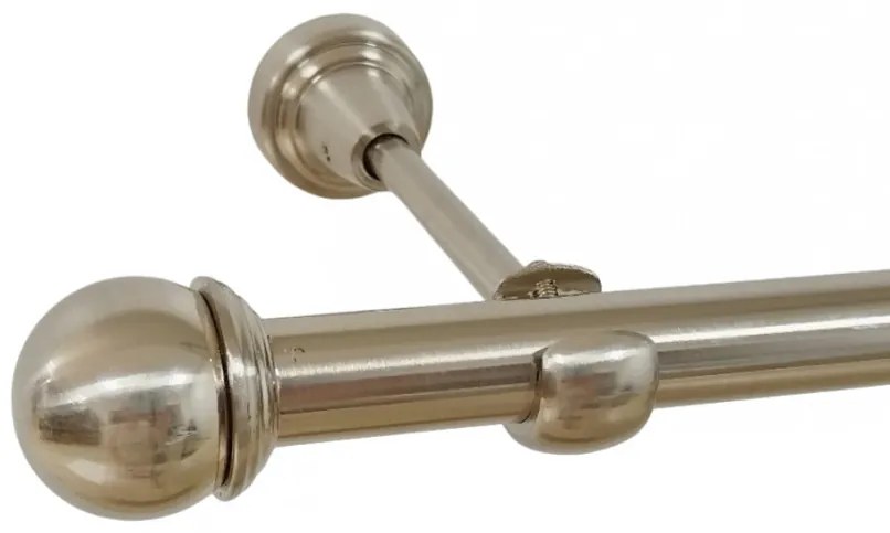 Galerie simpla fara inele todi max 19 mm INOX (Alege marime: 240 cm)