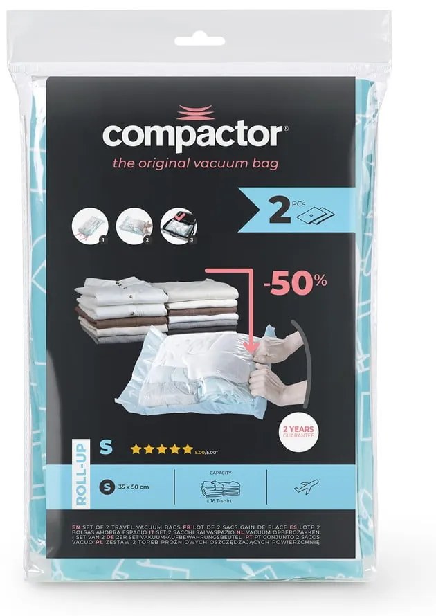 Saci de vidat 2 buc. Roll Up S – Compactor