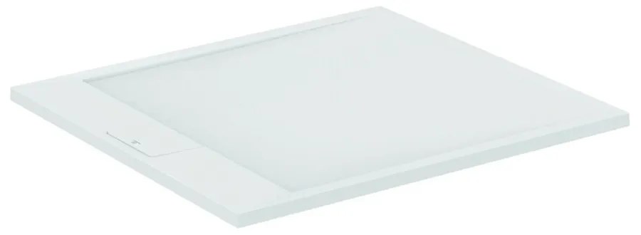 Cadita de dus dreptunghiulara Ideal Standard i.life Ultra Flat S alb pur 100x90 cm