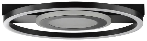 Brilliant - LED RGBW plafonieră MAUREEN, cu funcție dimmabilă, LED/20W/230V 3000-6500K neagră+ telecomandă