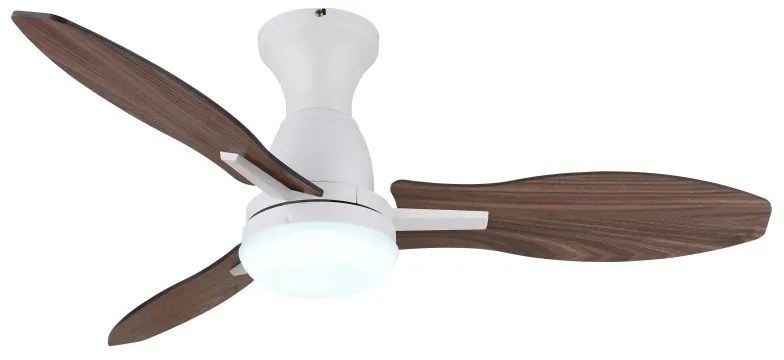 Lustra LED cu ventilator si telecomanda GALE alb 03671W GL
