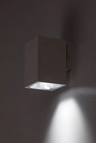 Aplica LED iluminat exterior ambiental, Protectie IP65 Urfa I alba