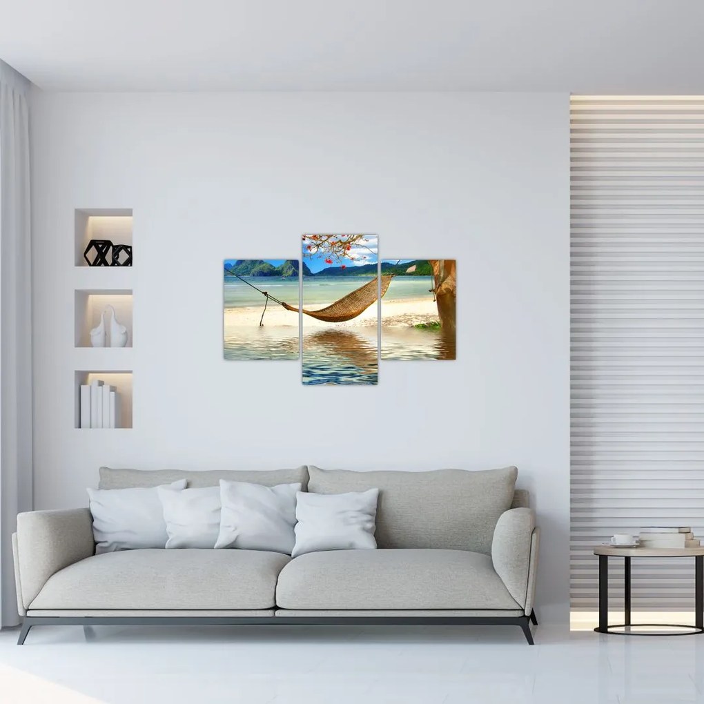 Tablou - Relax la plajă (90x60 cm)