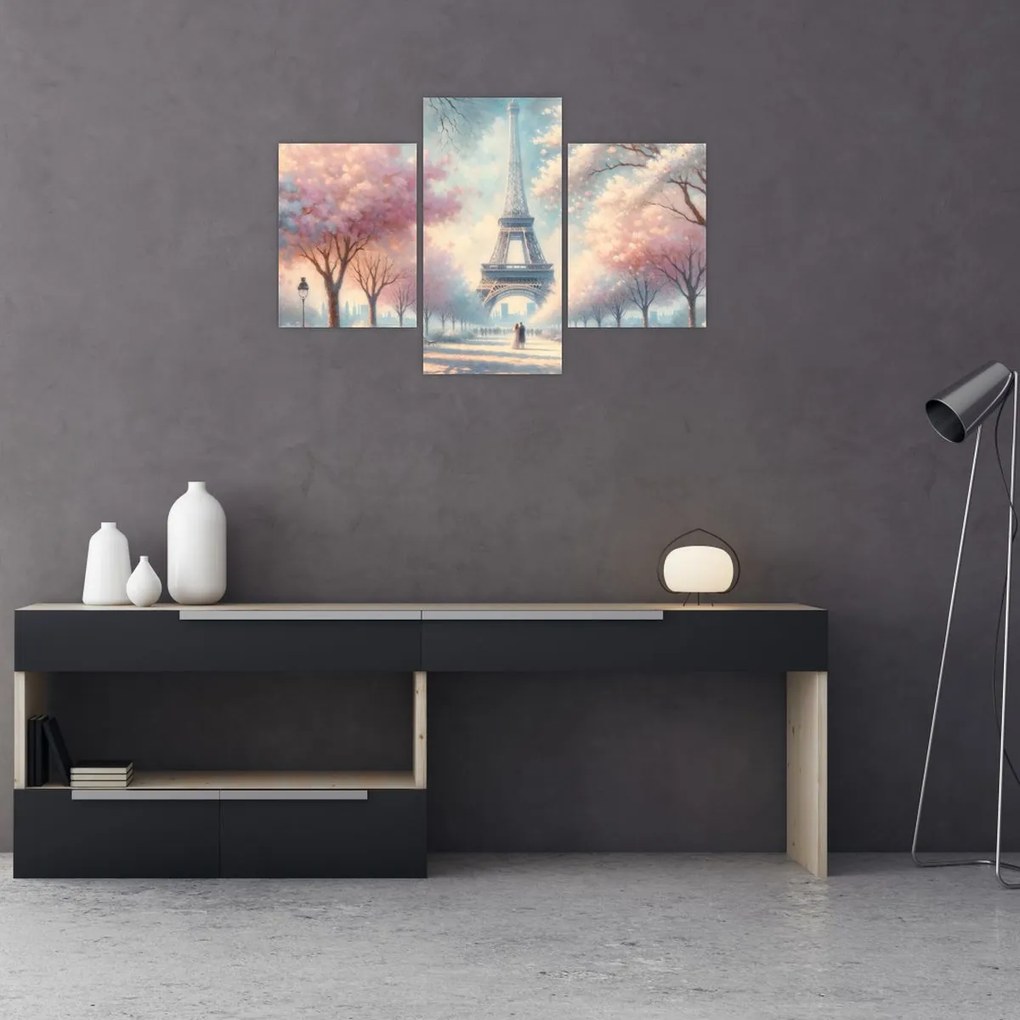 Tablou – Primăvară la Paris (90x60 cm)