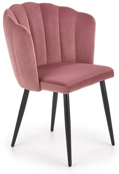 Scaun K386 velvet roz