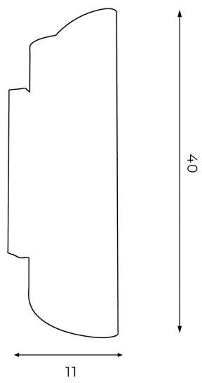 Aplică BARBOS 2xG9/8W/230V neagră